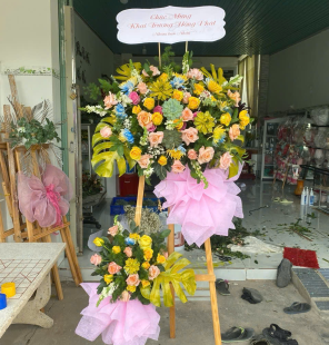 Tràng hoa khai trương Tây Ninh - Tiệm hoa Cỏ Nội