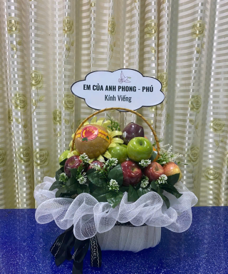 Giỏ quà tang lễ