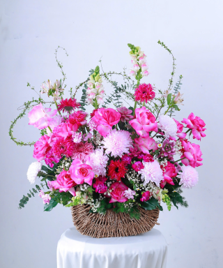 Giỏ hoa tươi MS21