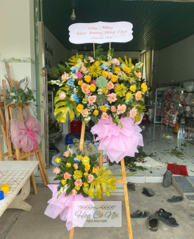 Tràng hoa tươi MS13