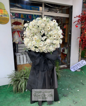 Tràng hoa tươi MS26