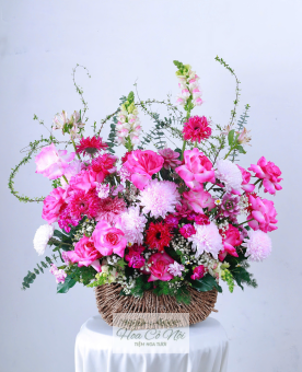 Giỏ hoa tươi MS21